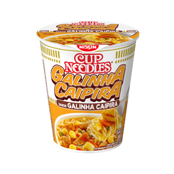 Macarrão Instantâneo Nissin Cup Noodles 71g Galinha Caipira
