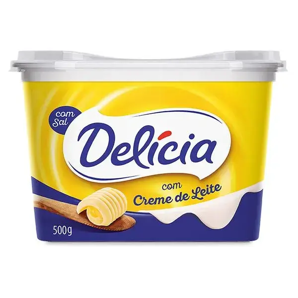 Margarina DELÍCIA Mais Cremosa Com Sal/Creme de Leite 500g