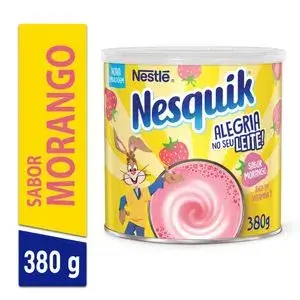 Pó p/ Preparo de Bebida Nesquik Morango Lata